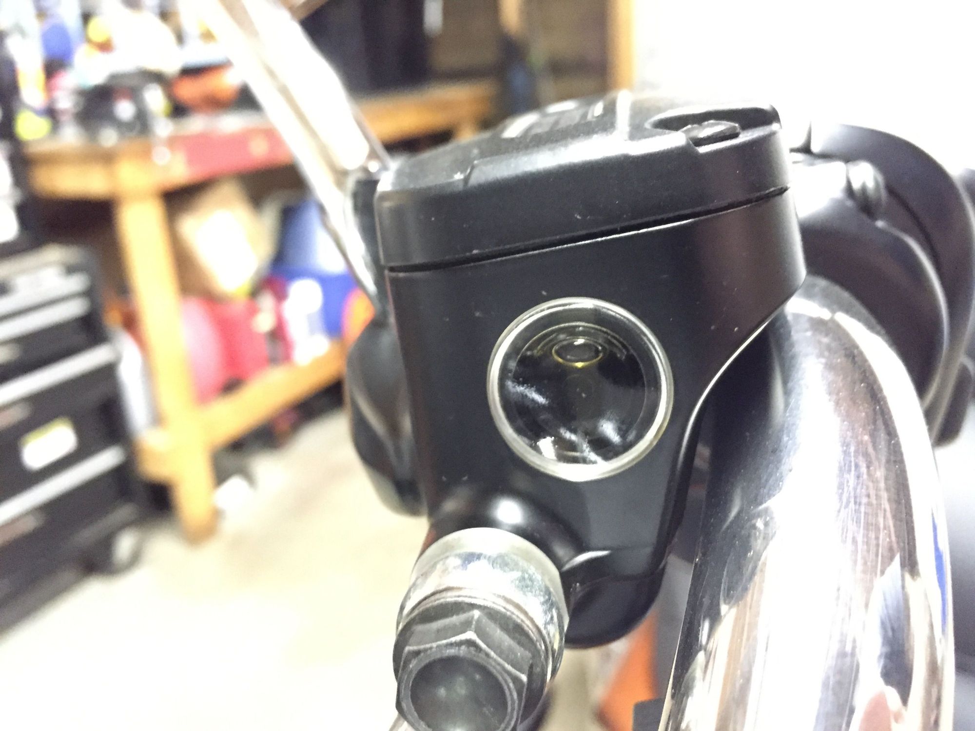 What is the hydraulic brake reservoir sight glass about? Page 2