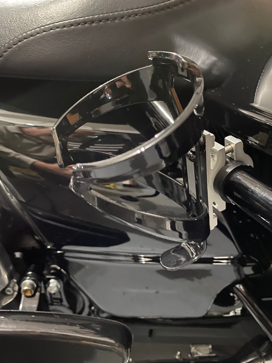 Cup holder on crash bar/engine guard Harley Davidson Forums