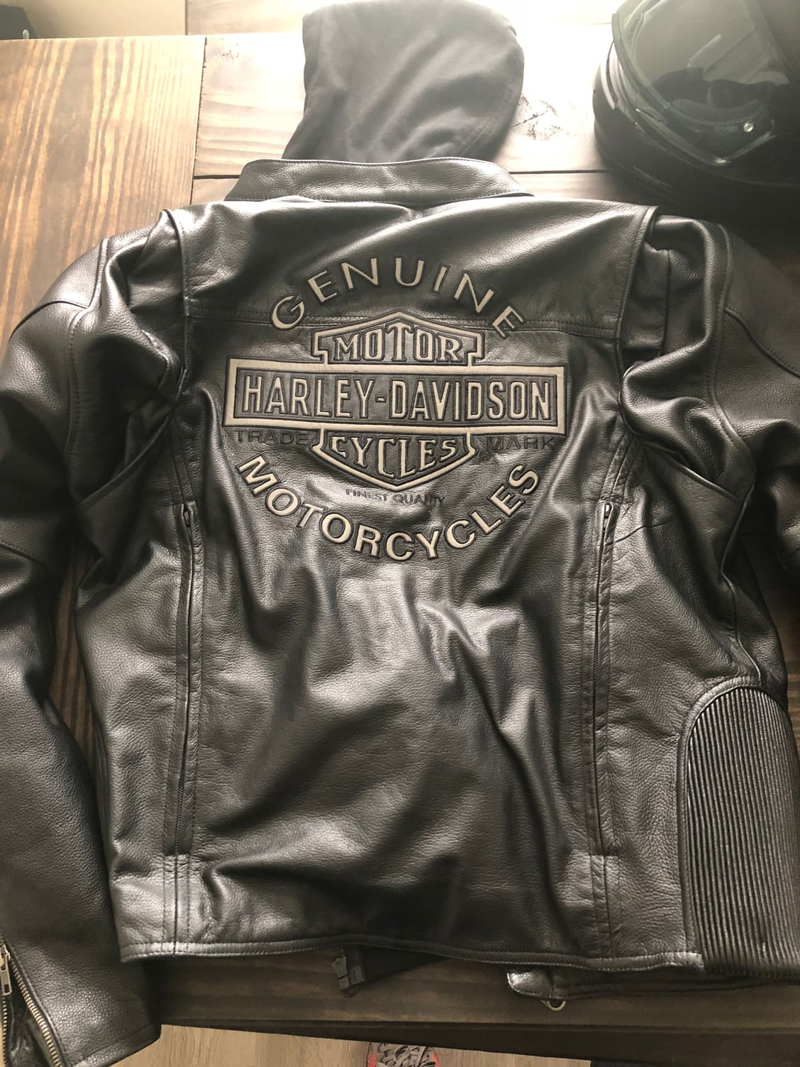 Harley road warrior 3 in 1 leather jacket - Harley Davidson Forums