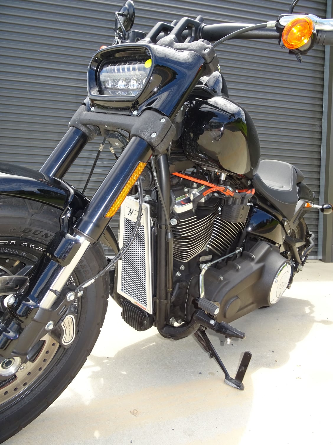 Oil cooler behind front wheel - Harley Davidson Forums