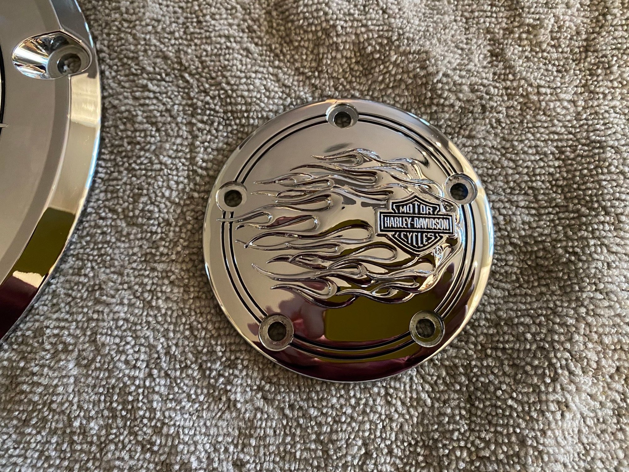 Flames collection derby & timer cover Harley Davidson Forums