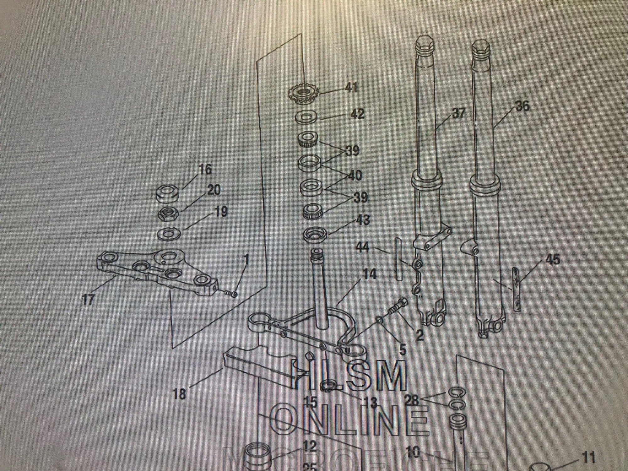Steering head adjustor nut up or down? Harley Davidson Forums