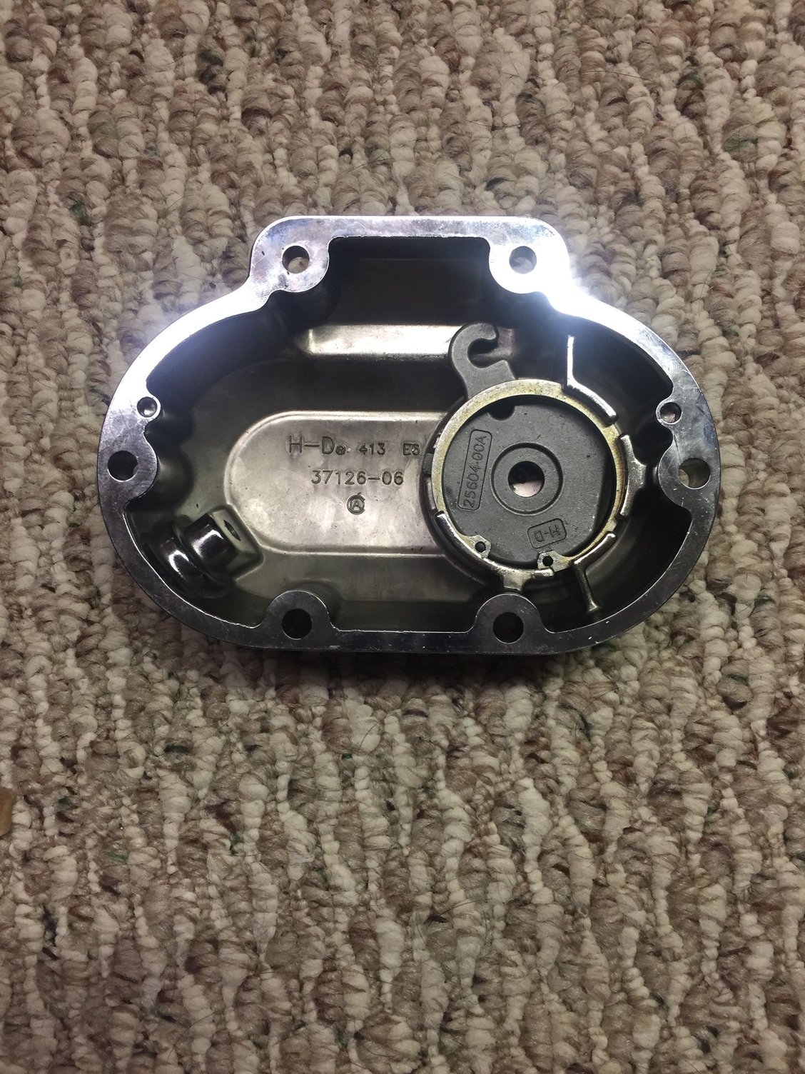 harley davidson transmission side cover insert