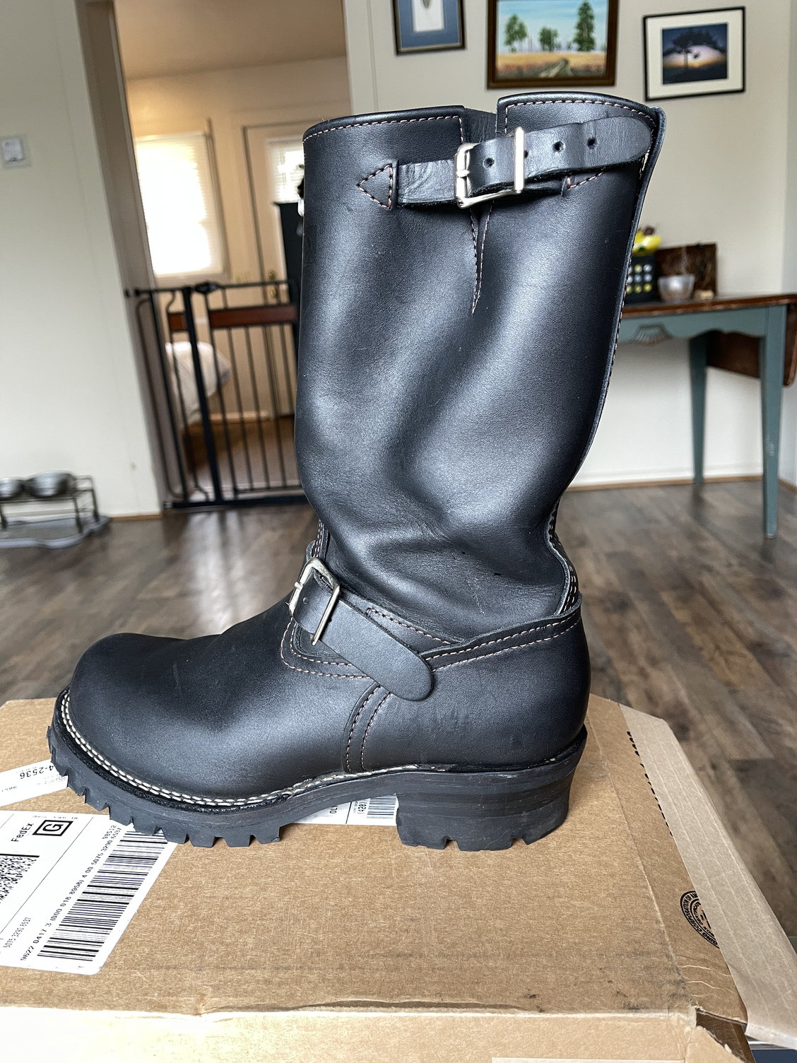 Wesco Boss Motorcycle Boots   Harley Davidson Forums