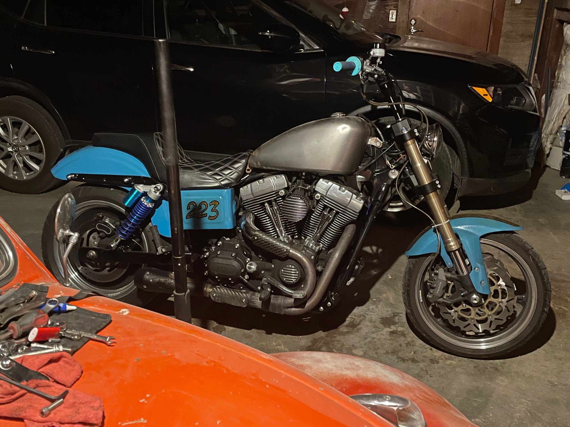 Just the front mounted 