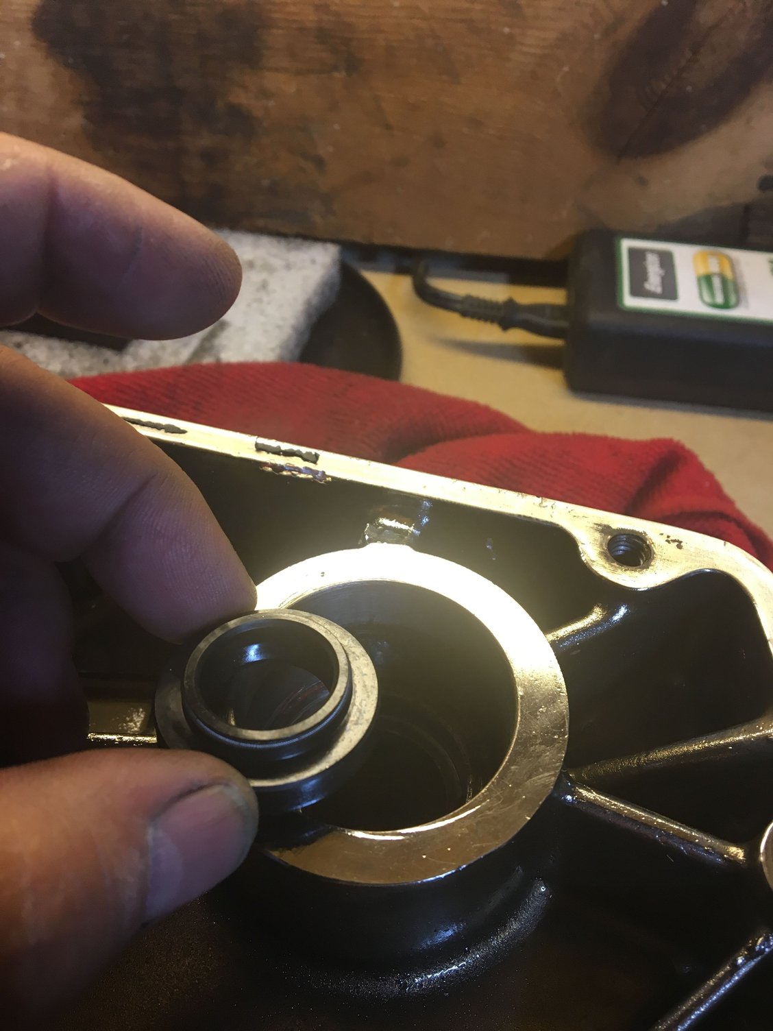 Starter Jackshaft Seal orientation Harley Davidson Forums