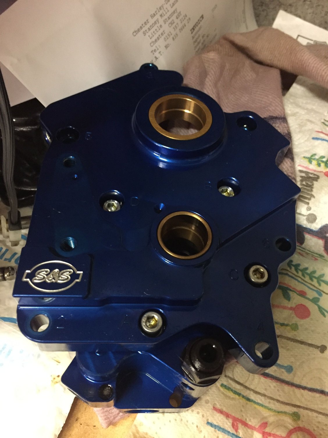 M8 Cam Swap, 8 Lobe Oil Pump install, S&S lifters / lifter cuff install