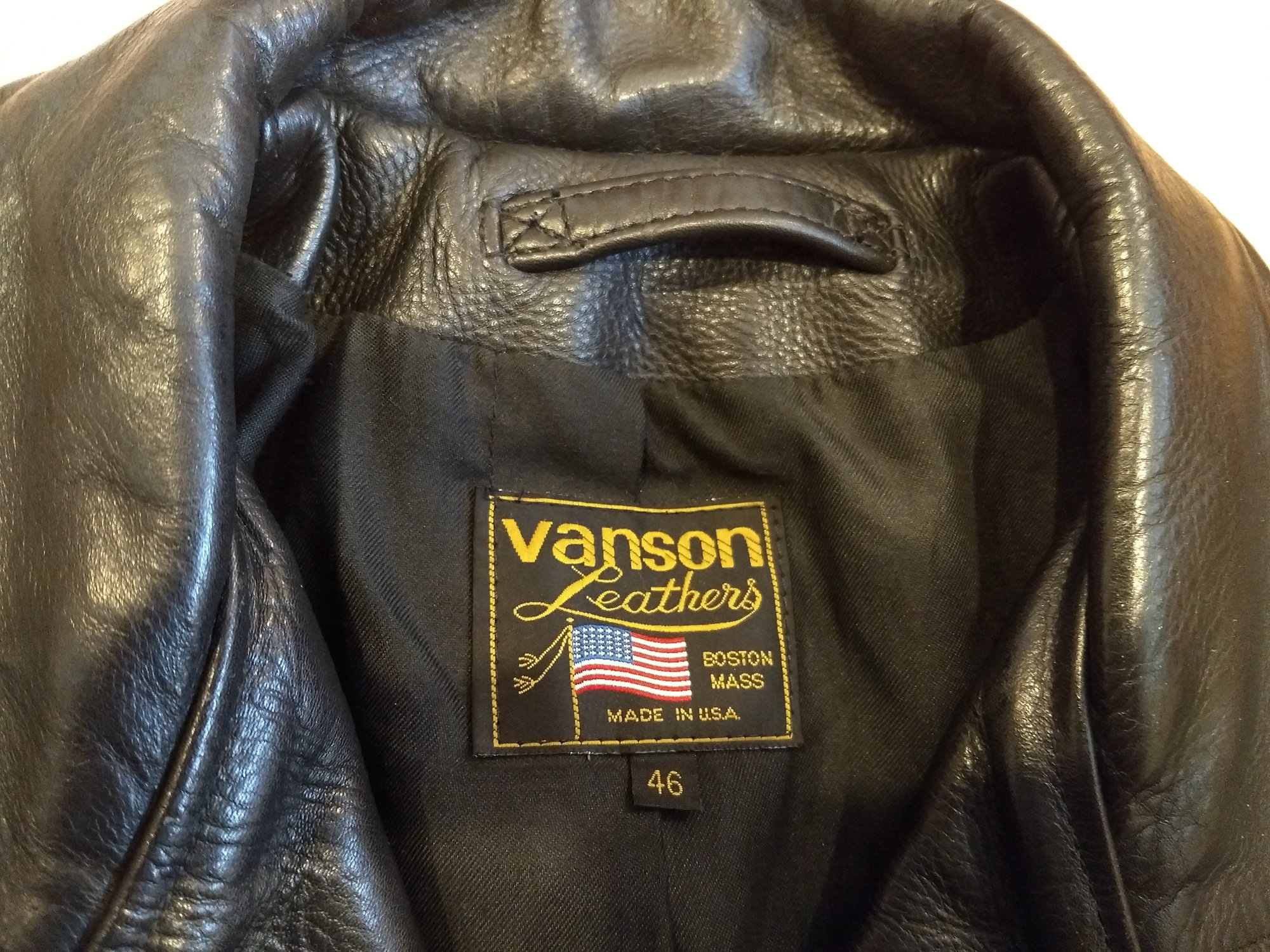 Vanson Leathers Raider Leather Jacket 46 (L/XL) - Harley Davidson Forums