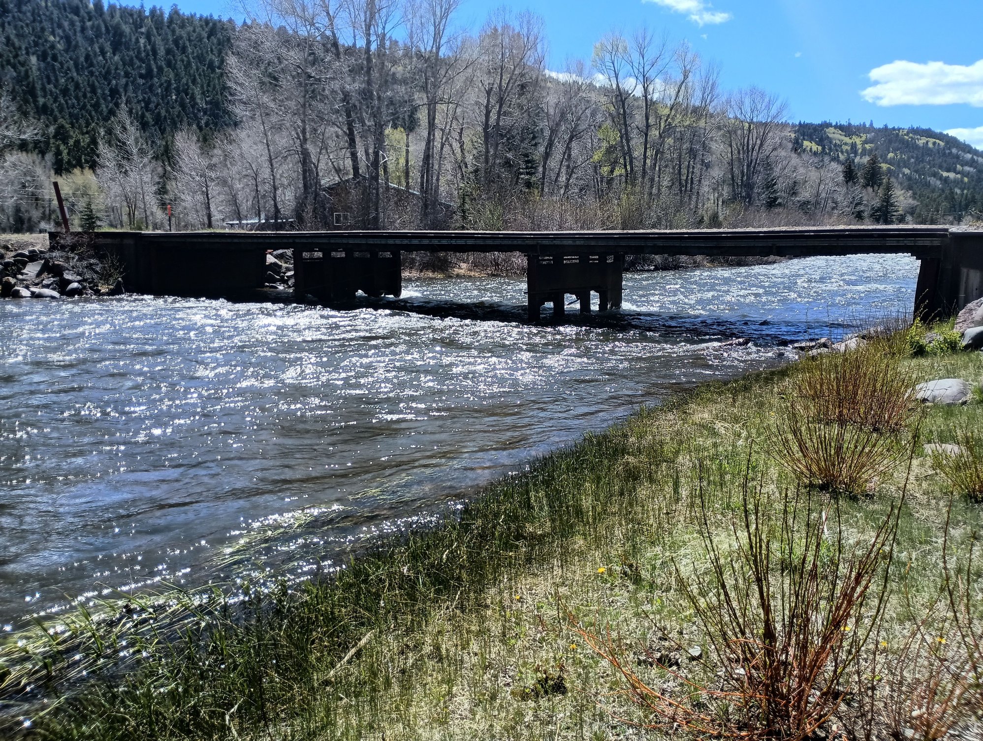 I can't remember the name of this river. I know the trout fishermen really like it.