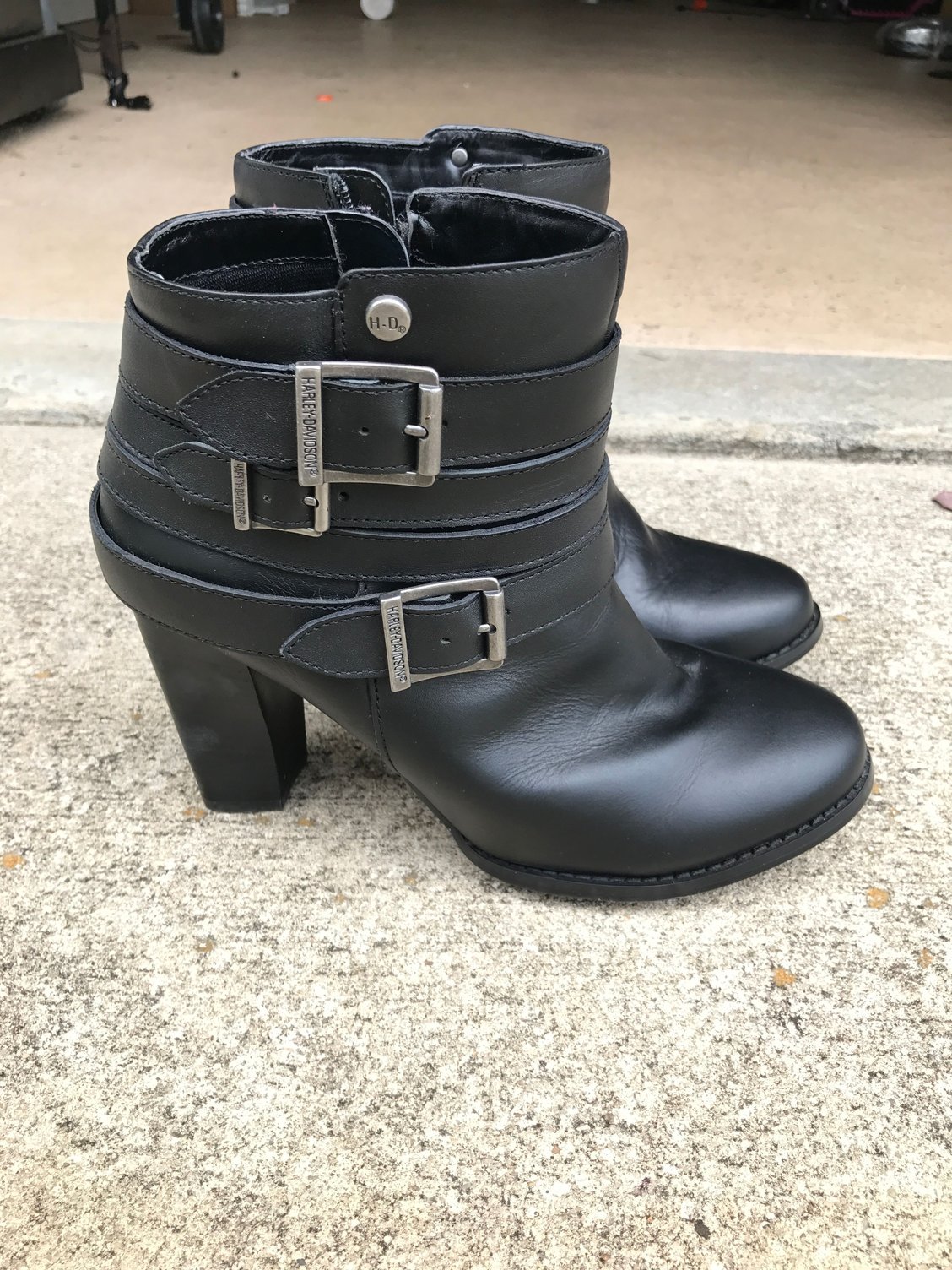 Women's size 9 boots - Harley Davidson Forums