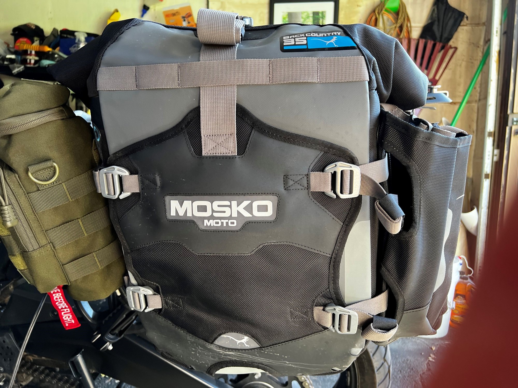 Mosko Backcountry 35L Pannier Kit (V2.1) Harley Davidson Forums