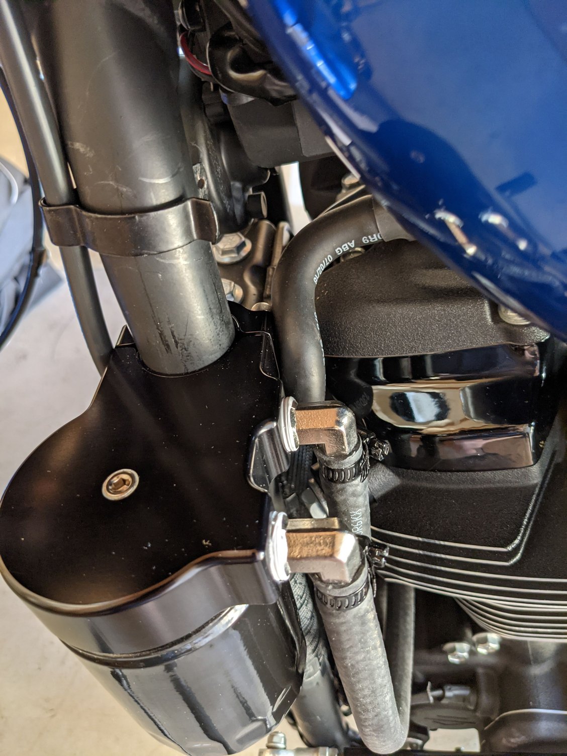 Oil filter relocation kit Page 4 Harley Davidson Forums