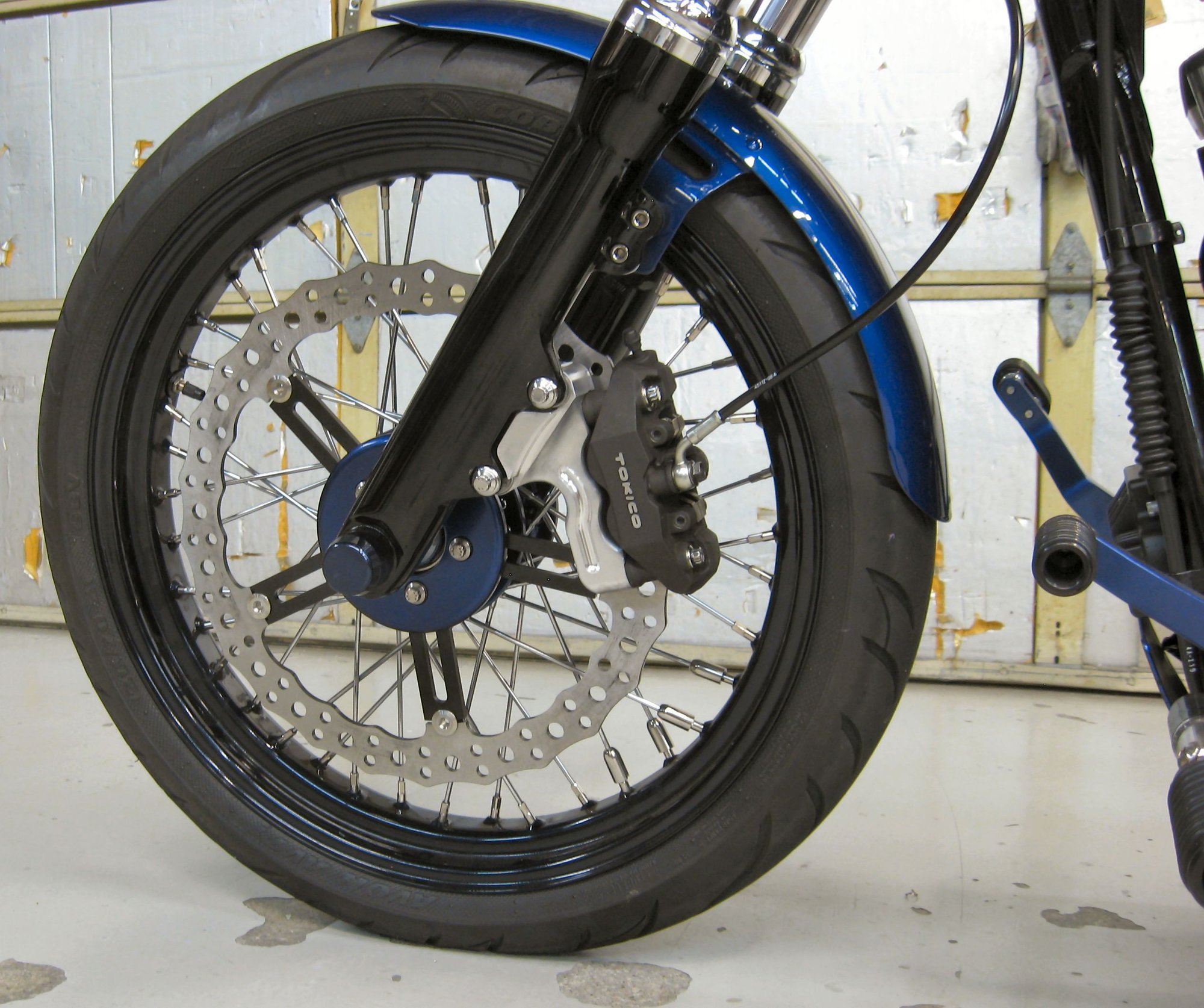 Brembo upgrade with 15" rotor HELP Harley Davidson Forums