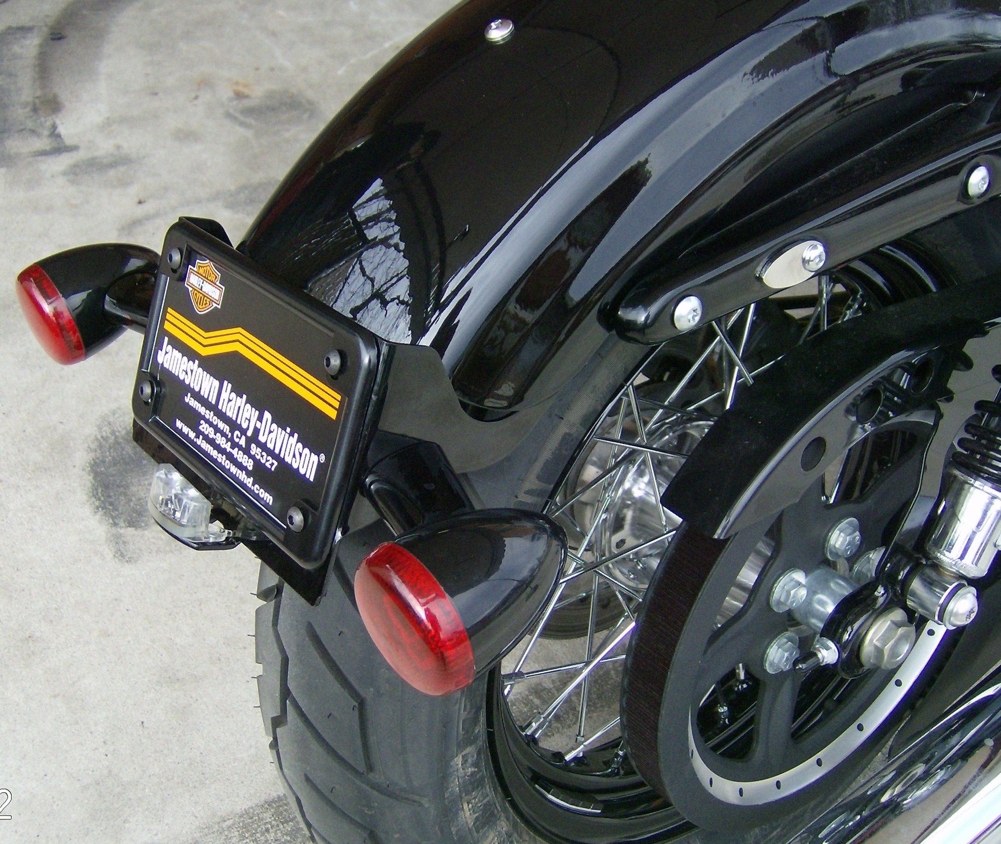 license plate bracket? Harley Davidson Forums