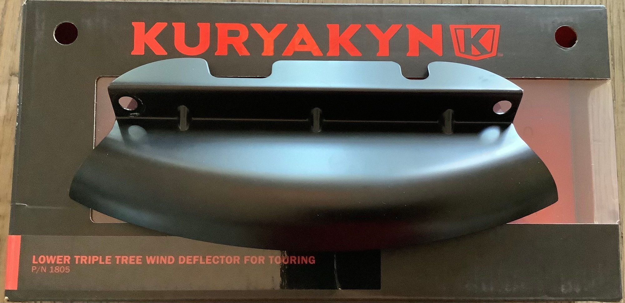 Kuryakyn Lower Triple Tree Wind Deflector Harley Davidson Forums