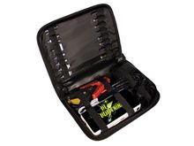 This is the one that I carry, normally just the charger and alligator clips