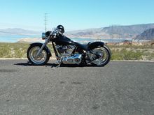 I chopped and reworked my fender as well. I also have it lowered 1 inch.