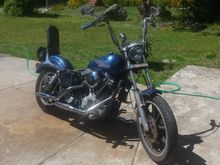 My first (running) HD. Runs and rides. Worked out some bugs already.