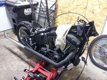 Stage Two of mods: Powder coat & Exhaust Wrap
