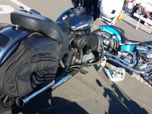 And speakers in the kower fairing/engine gaurd..... almost my perfect bike