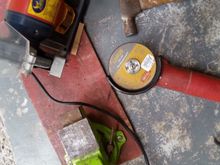 With a lack of proper workshop, the floor becomes my work-space...