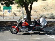 Rest stop along the Columbia River in 2015.