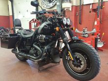 Harm's 2015 Fat Glide (Bagger to Brawler in 5 mins; 2 bikes for the price of 1 and 3/4's)