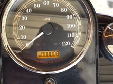 The day they dropped her off in my driveway. WOOT for single digit odometers.