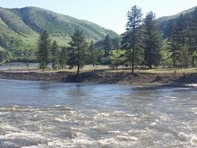 Salmon River, Hells Canyon, ID, just north of Riggins, ID.