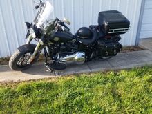 The day you look at your bike and say "It would seem I should have looked harder at the Heritage" eh, softail is a softail, just different bars, fenders, and add-ons.