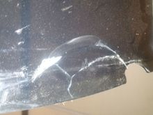 a big chunk was missing from the threasher