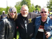 Fellow riders and good friends Shannon, Wayne & Gary.