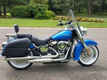 Rode her like this for approximatley 1400 miles over two days, crossing Mackinaw Bridge.