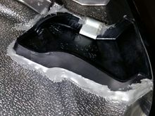 The JB Weld I used instead of the expensive MoCo adhesive is holding up very well. No signs of cracking or breakdown at all. 