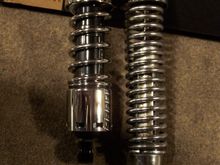 New Shocks are 2 inches shorter