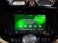 The Biketronics splash cover is installed- they don't add the "knob"; it's included and you can drill the cover and install it where you'd like (drill a 1/8" hole).