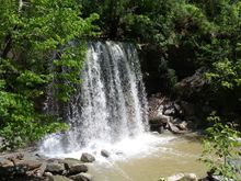 The “Falls” at Rock Glen. This falls is seriously normally a trickle!