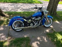 Hot Rod Deluxe taken 10 days ago. Stage II with Zippers 468 cam, Bassani 2-1 long exhaust and Screaming Eagle AC with Dynojet PV tuner. Have ran almost 3500 miles as Stage II. Thank you Fuel Moto!