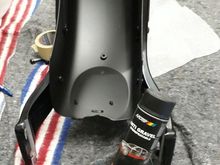 Prepping the FXBB fender