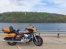 Appropriately, I was along the Rock River,  at Chief Blackhawk even, when the bike hit 120,000 miles.