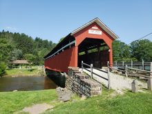 Lots of covered bridges in the area