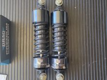 20 year old Progressive shocks removed.