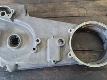 Here's  the primary striped ,after replacing the inner seal ,i installed the inner primary  . . .