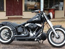 Outside the abandon store in the little Ghost Town.
The Pub is still open & has $5 fill your plate Sunday lunches. Well worth the 80km ride!