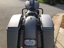 I fixed up the light setup on the rear.  I’ve done this same setup on my last three touring bikes.