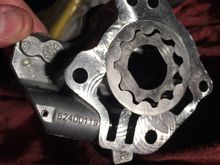 Feed gerotor to camplate.