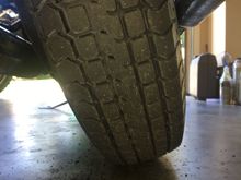 It took lots of air to finally get the bead to seat. Rode around the neighborhood with about 35 lbs. pressure. Couldn’t really tell any difference other than just a little squishy in the curves. Gonna ride tomorrow morning and experiment with tire pressure.