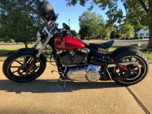 This is the Harley cover and a square tube mounting...