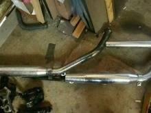 OEM exhaust that i want rechrome