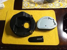 Air Breather base, filter, and decal
